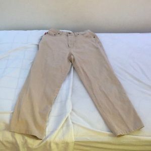 BUGLE BOY size “10 average” womens light brown pants